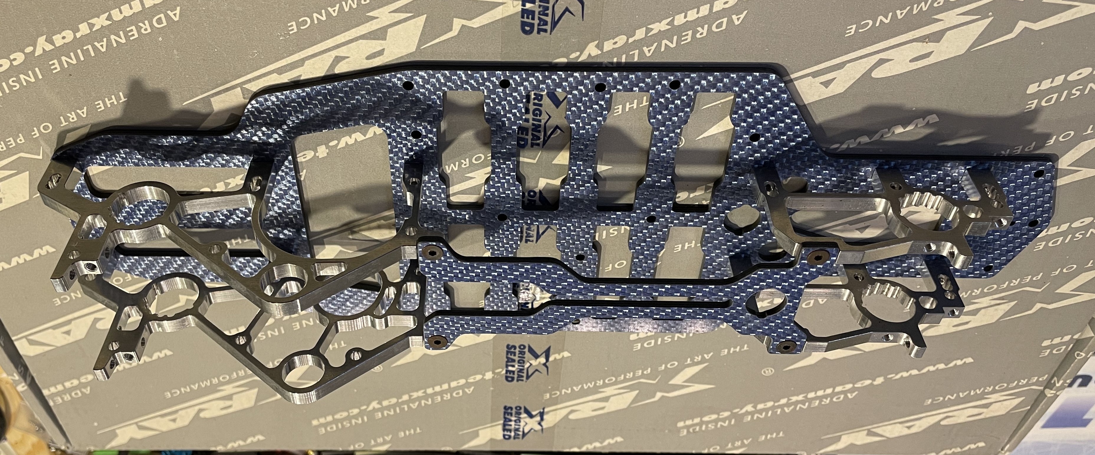 Xray T1M blue carbon